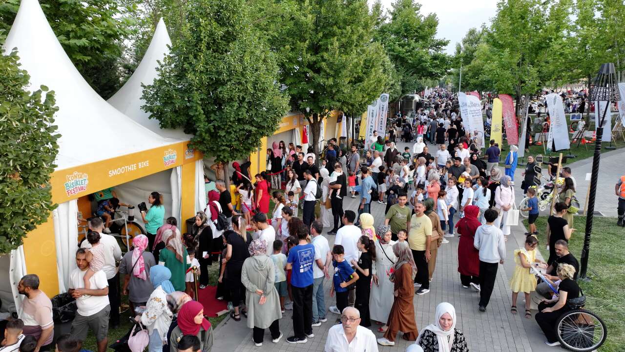 Konya’da bisiklet coşkusu 4 gün boyunca zirve yaptı! 100 binlerce kişi akın etti 11
